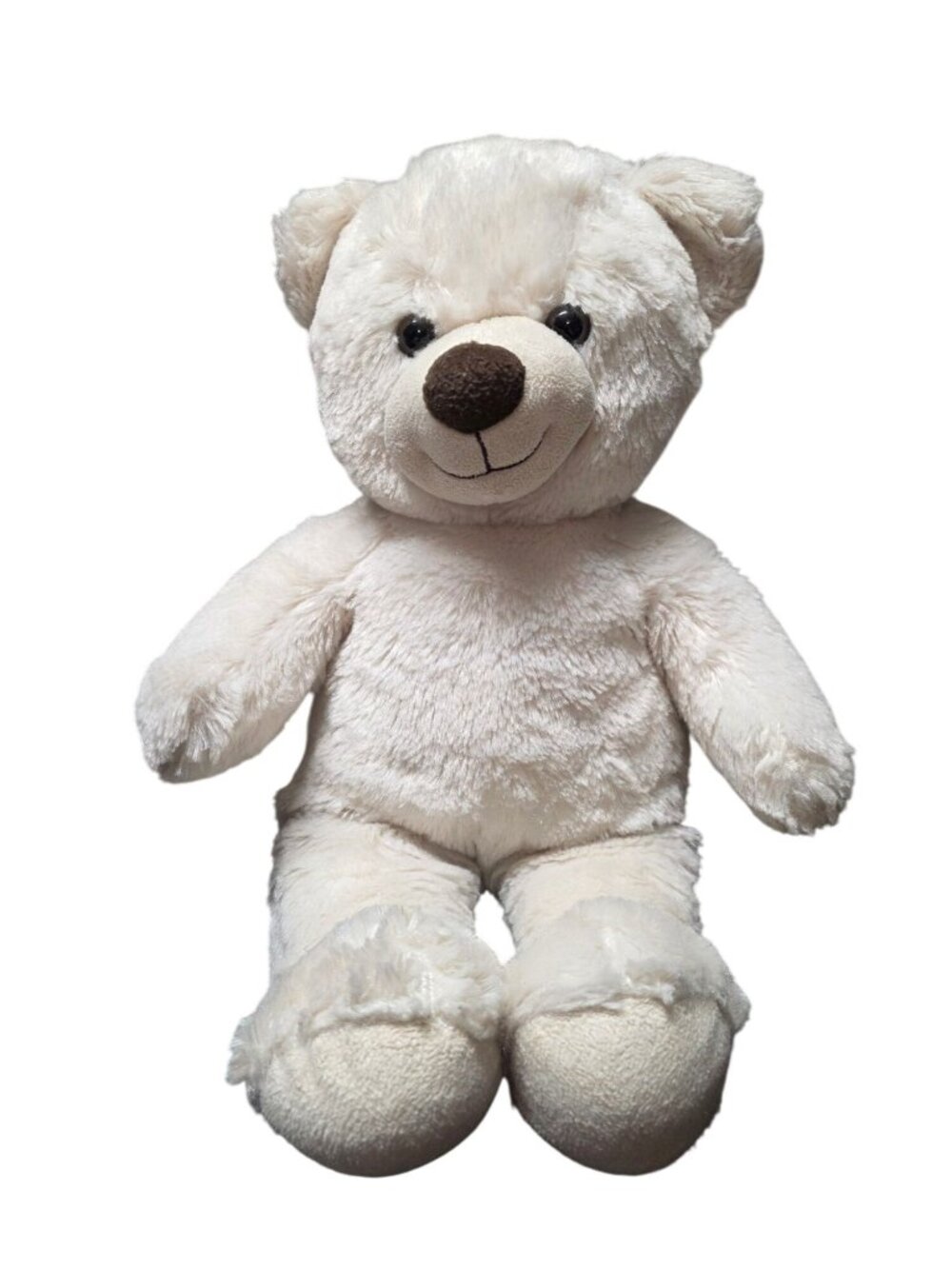 Build-A-Bear Workshop BAB White Cream Plush Stuffed Animal